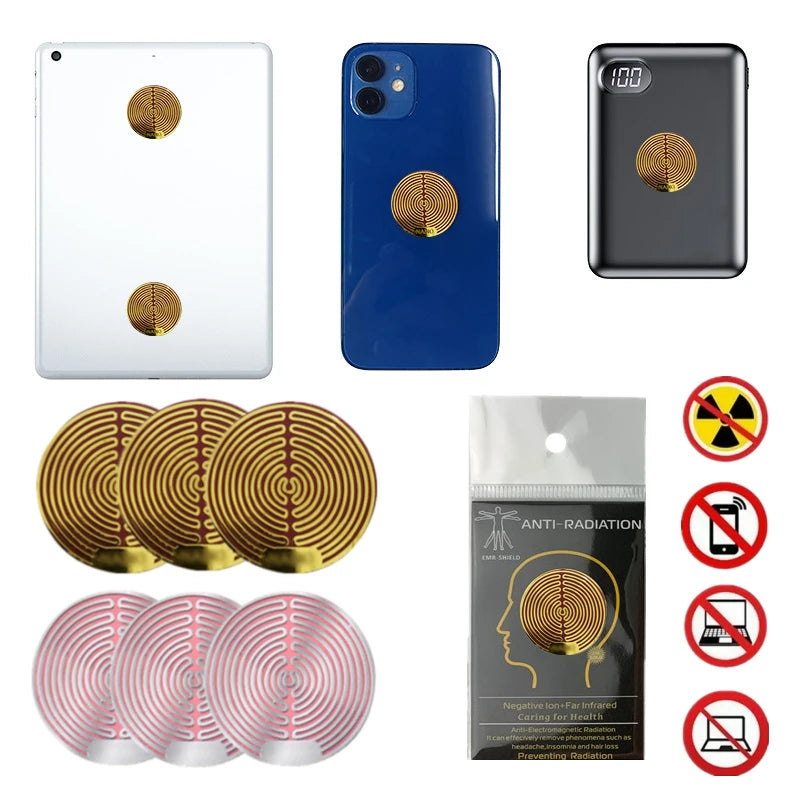 EMF Protection ANTI-Radiation Stickers for Electronic Devices