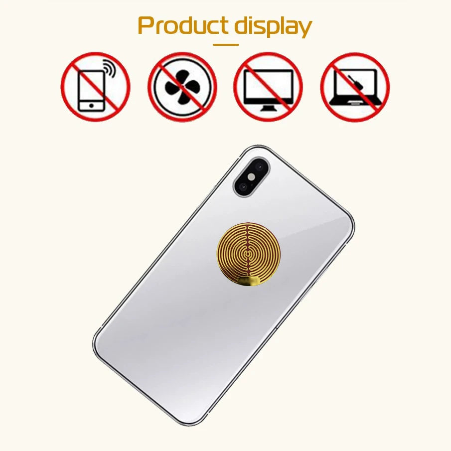 EMF Protection ANTI-Radiation Stickers for Electronic Devices