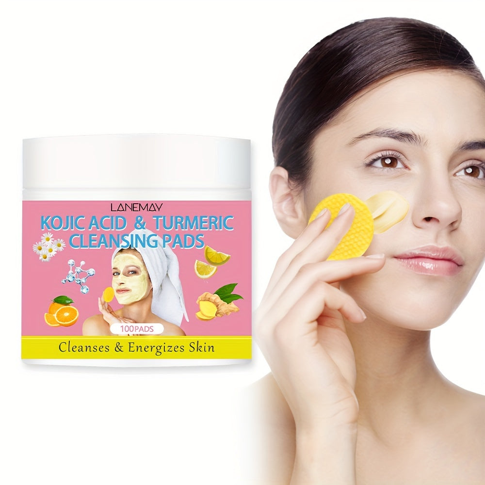 Back in-stock!! Turmeric Kojic Acid Exfoliating Cleansing Pads