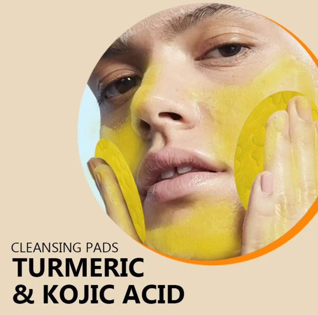 Back in-stock!! Turmeric Kojic Acid Exfoliating Cleansing Pads